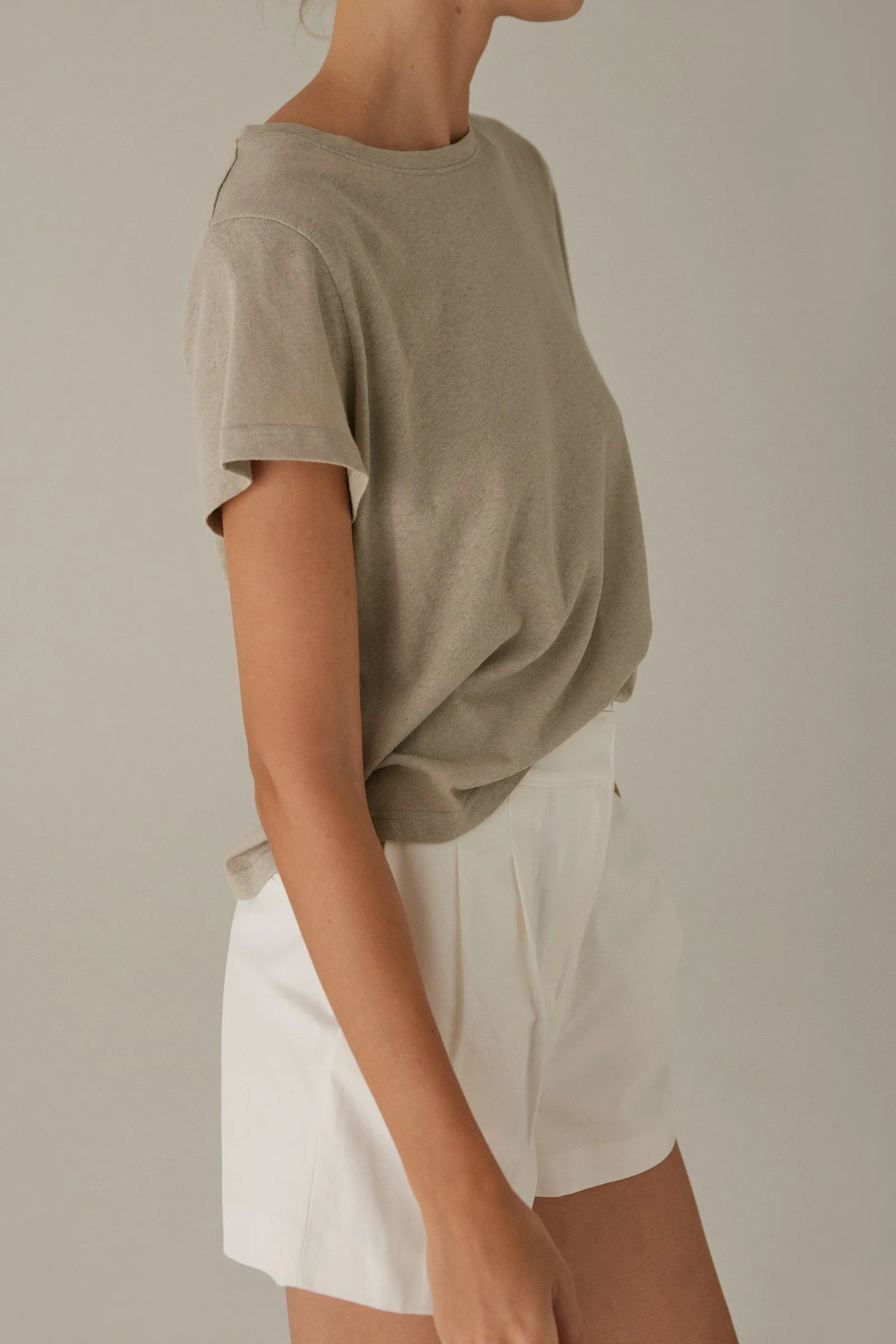 2nd / House Tee -- Organic Cotton • Linen