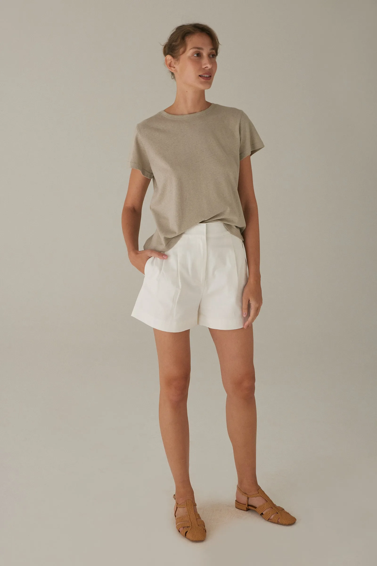 2nd / House Tee -- Organic Cotton • Linen