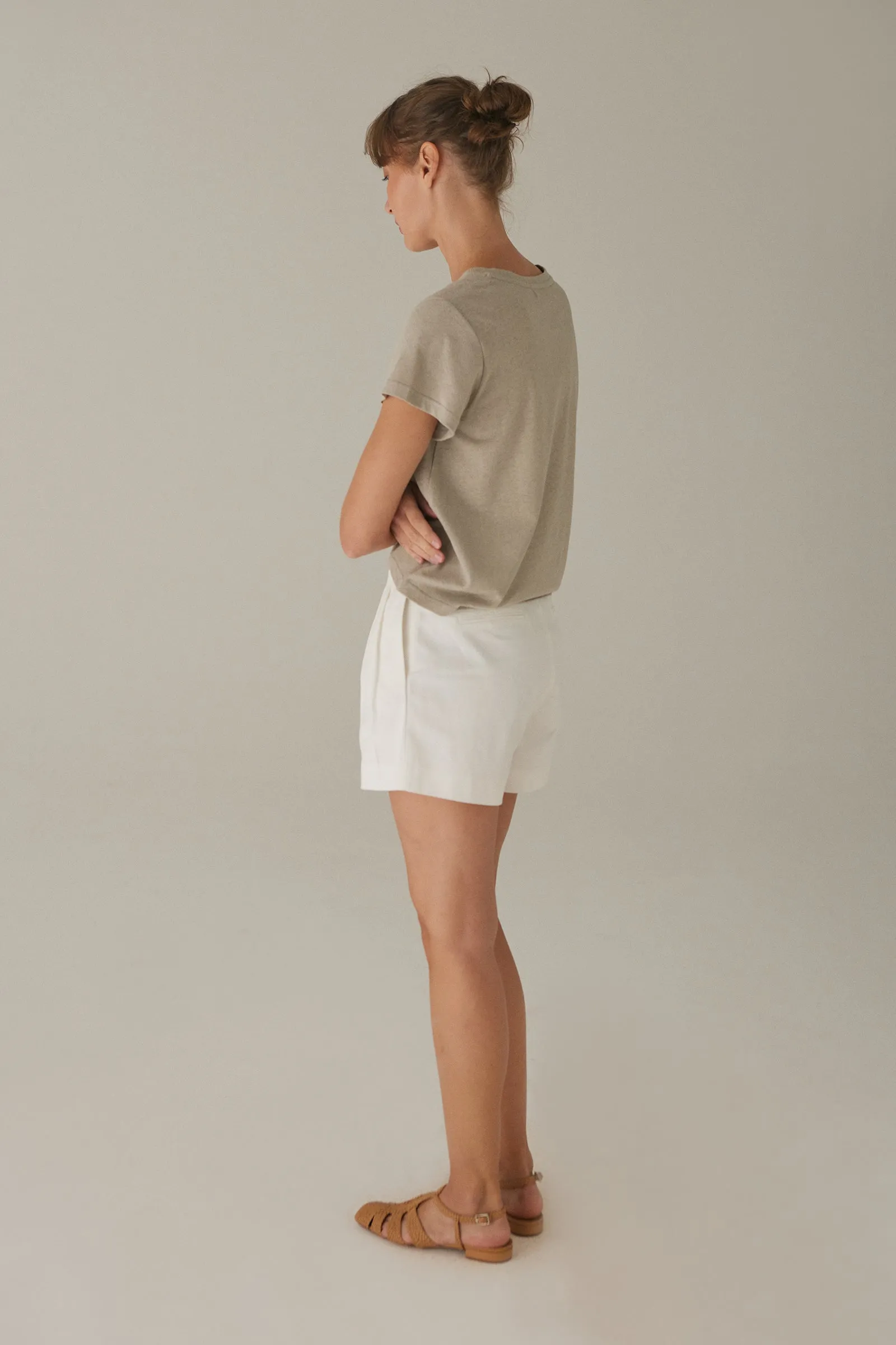 2nd / House Tee -- Organic Cotton • Linen