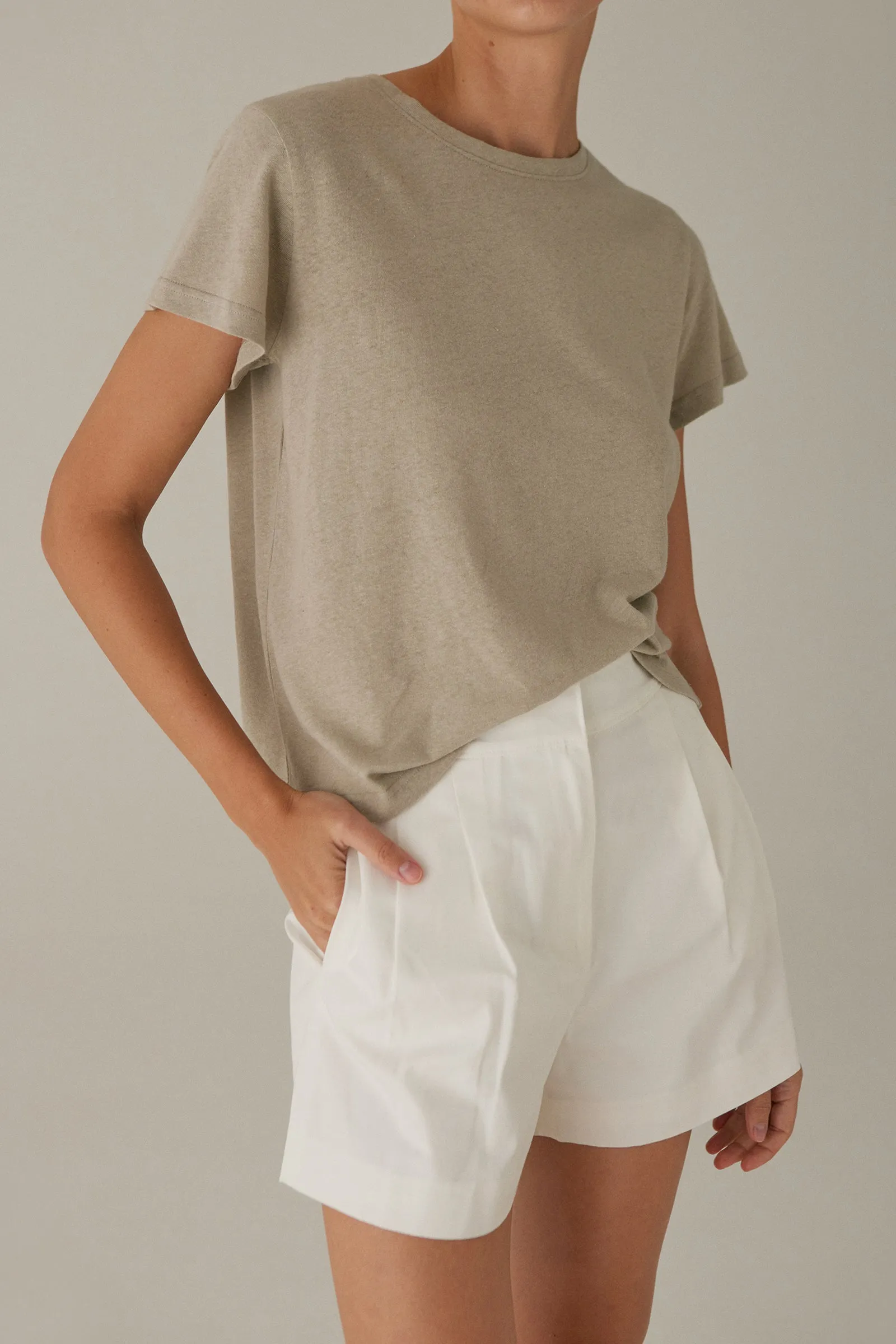 2nd / House Tee -- Organic Cotton • Linen