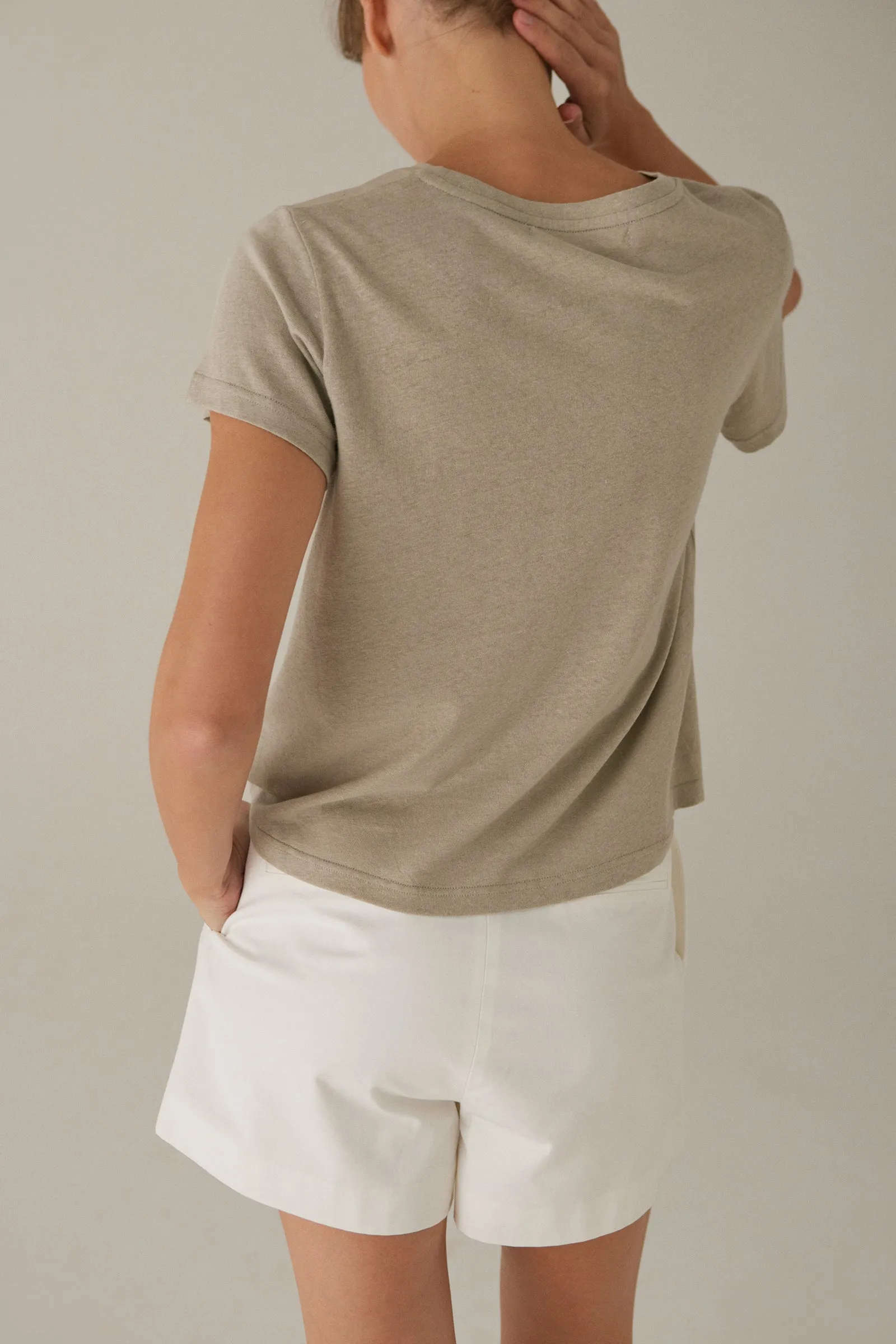 2nd / House Tee -- Organic Cotton • Linen