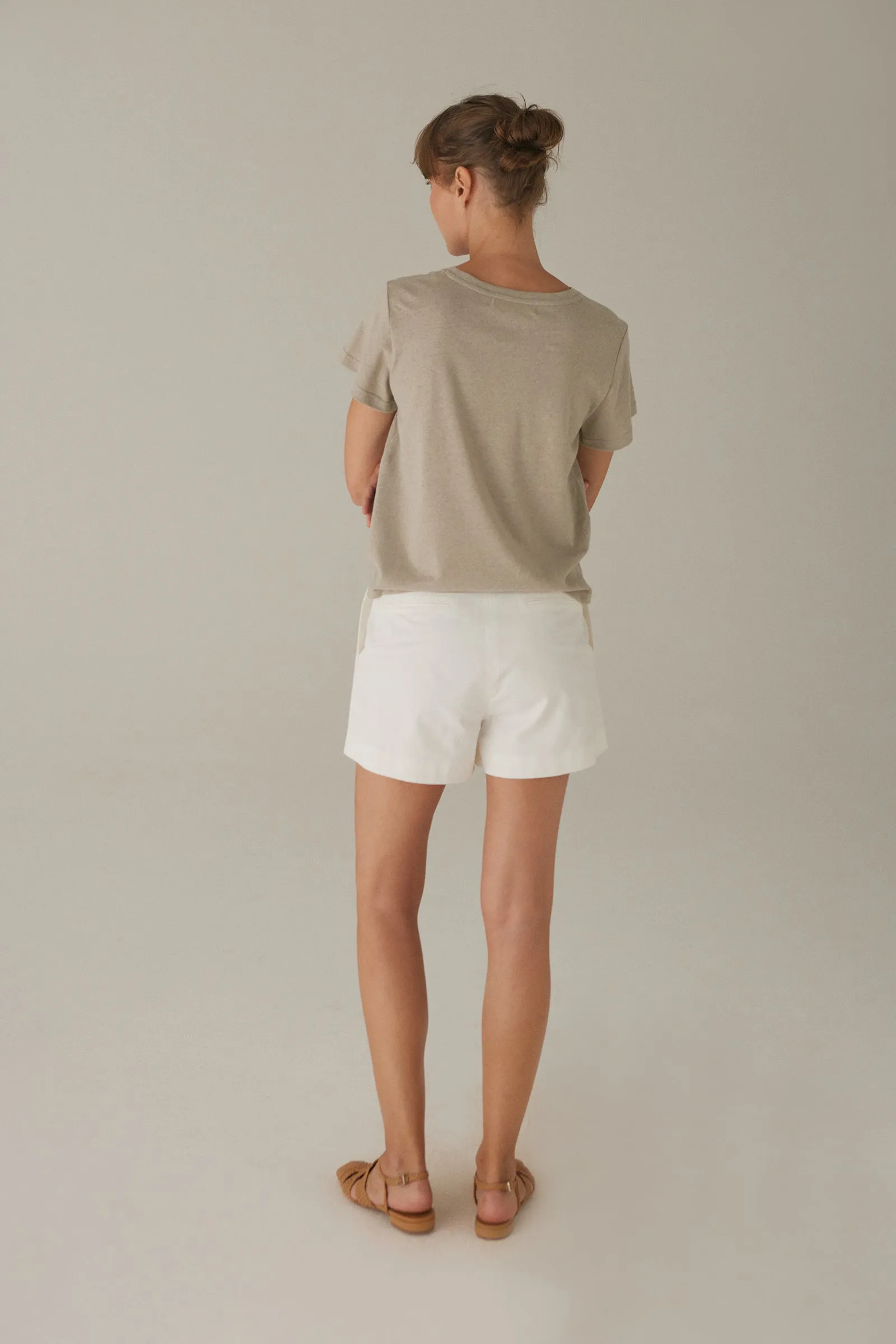 2nd / House Tee -- Organic Cotton • Linen