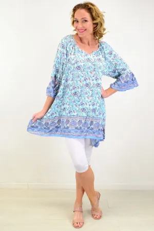Bell Bird Light & Pretty Tunic Top