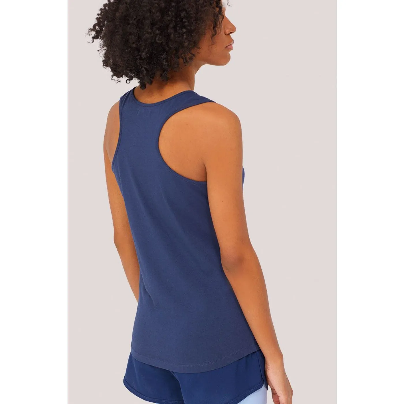 Blue Printed Tanktop