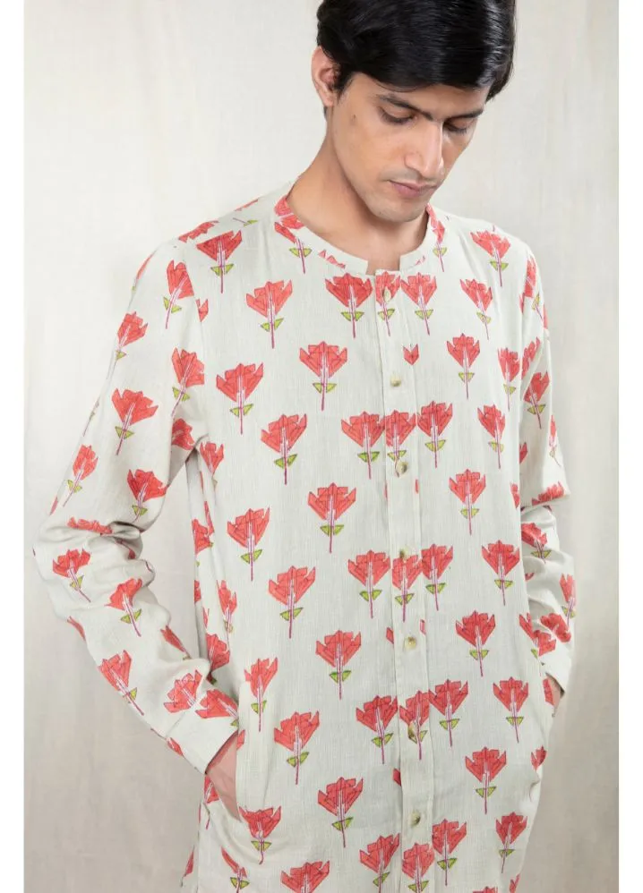 Button Up Edge Shirt