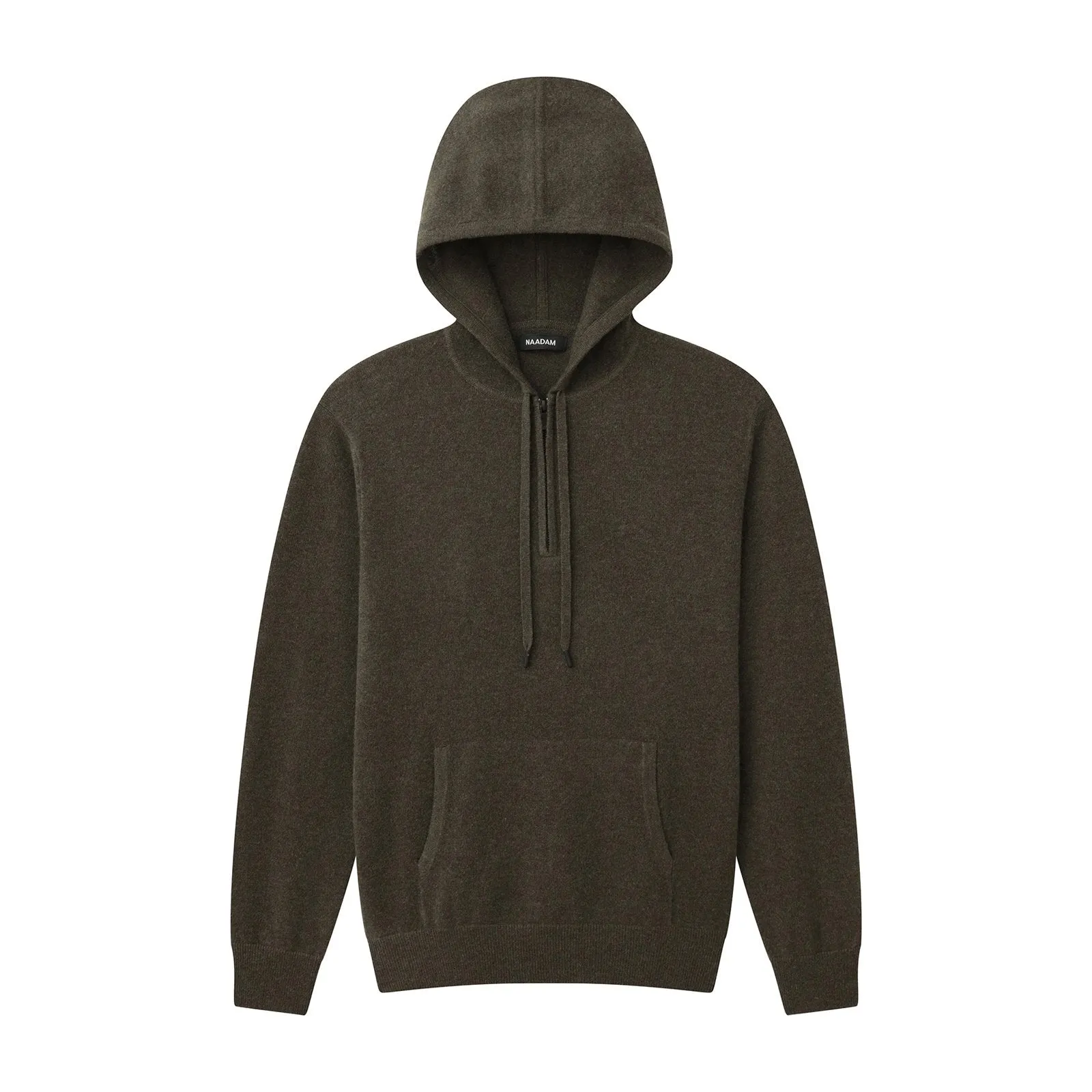 Cashmere Quarter Zip Hoodie