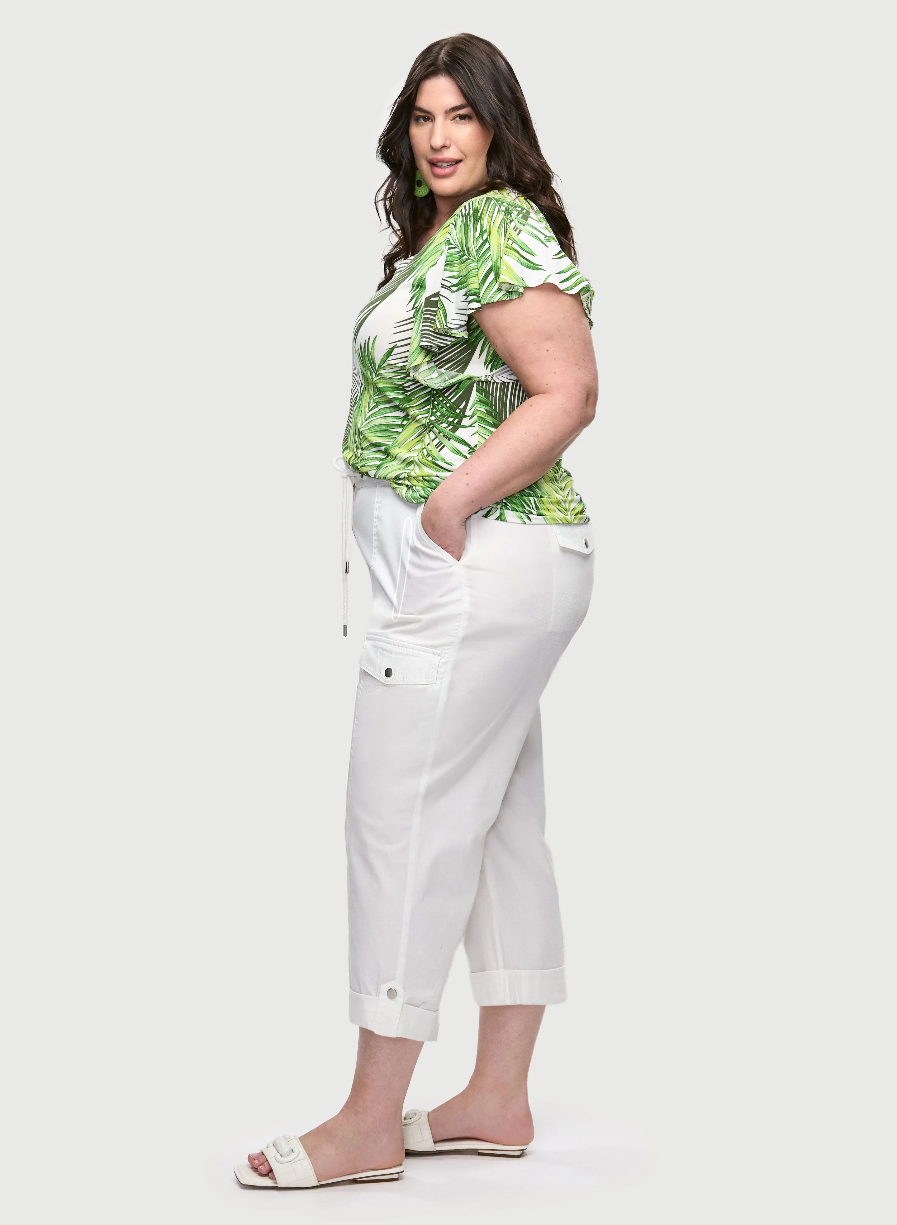 Cotton Cargo Capris