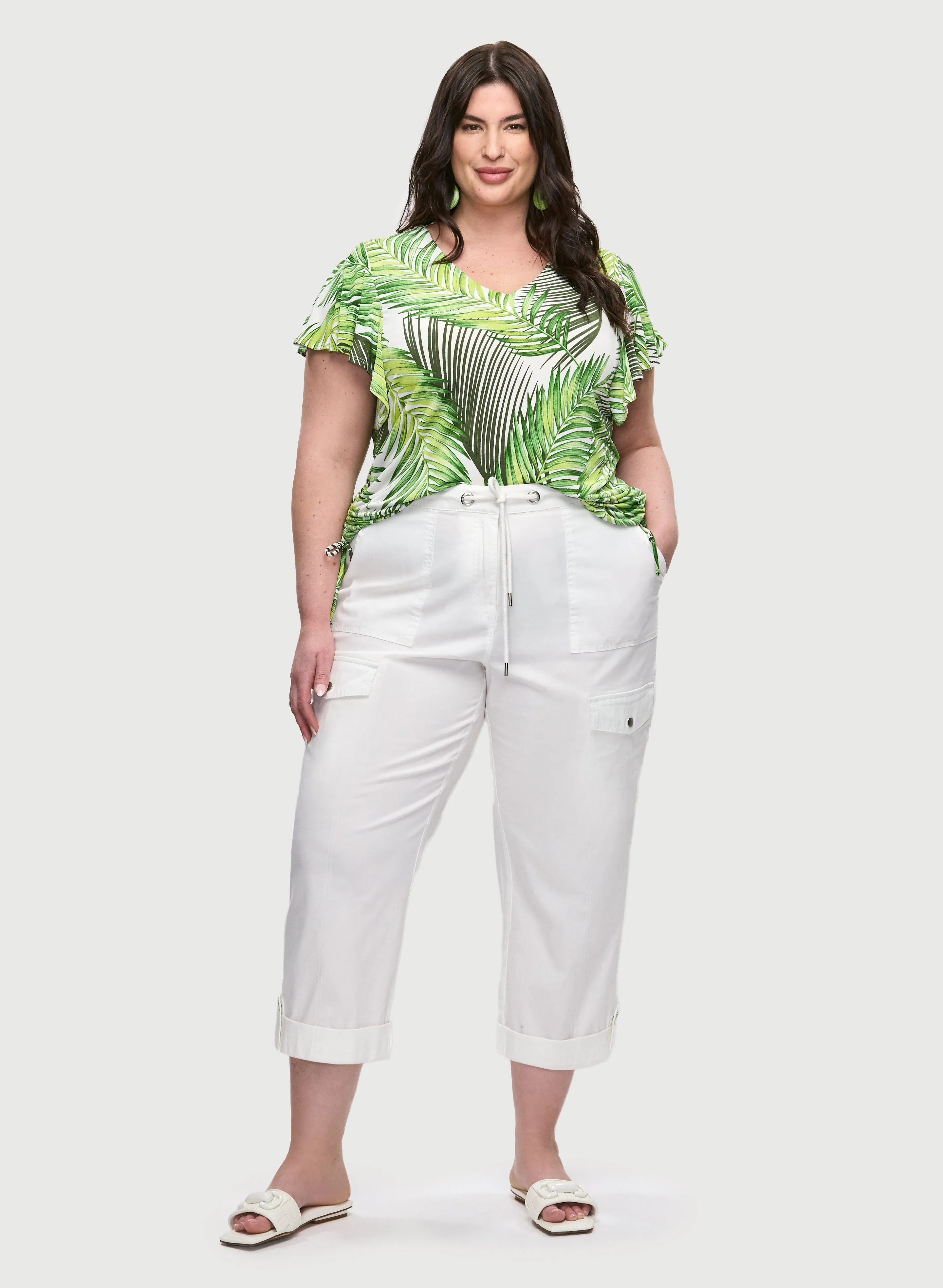 Cotton Cargo Capris