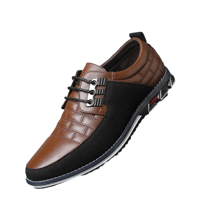 Fangge Britiske herresko i business casual stil