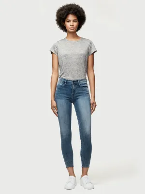 FRAME - Le High Skinny Raw Edge Beat