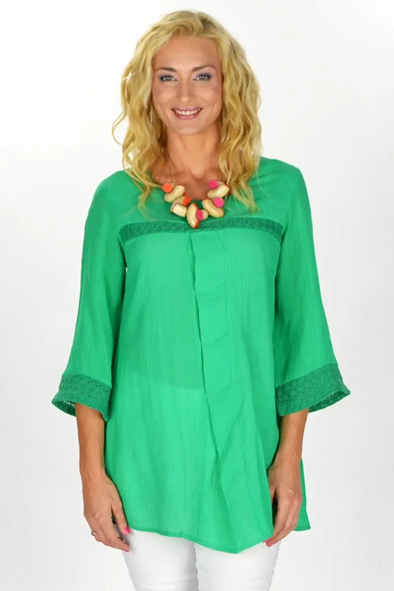 Green Goddess Tunic