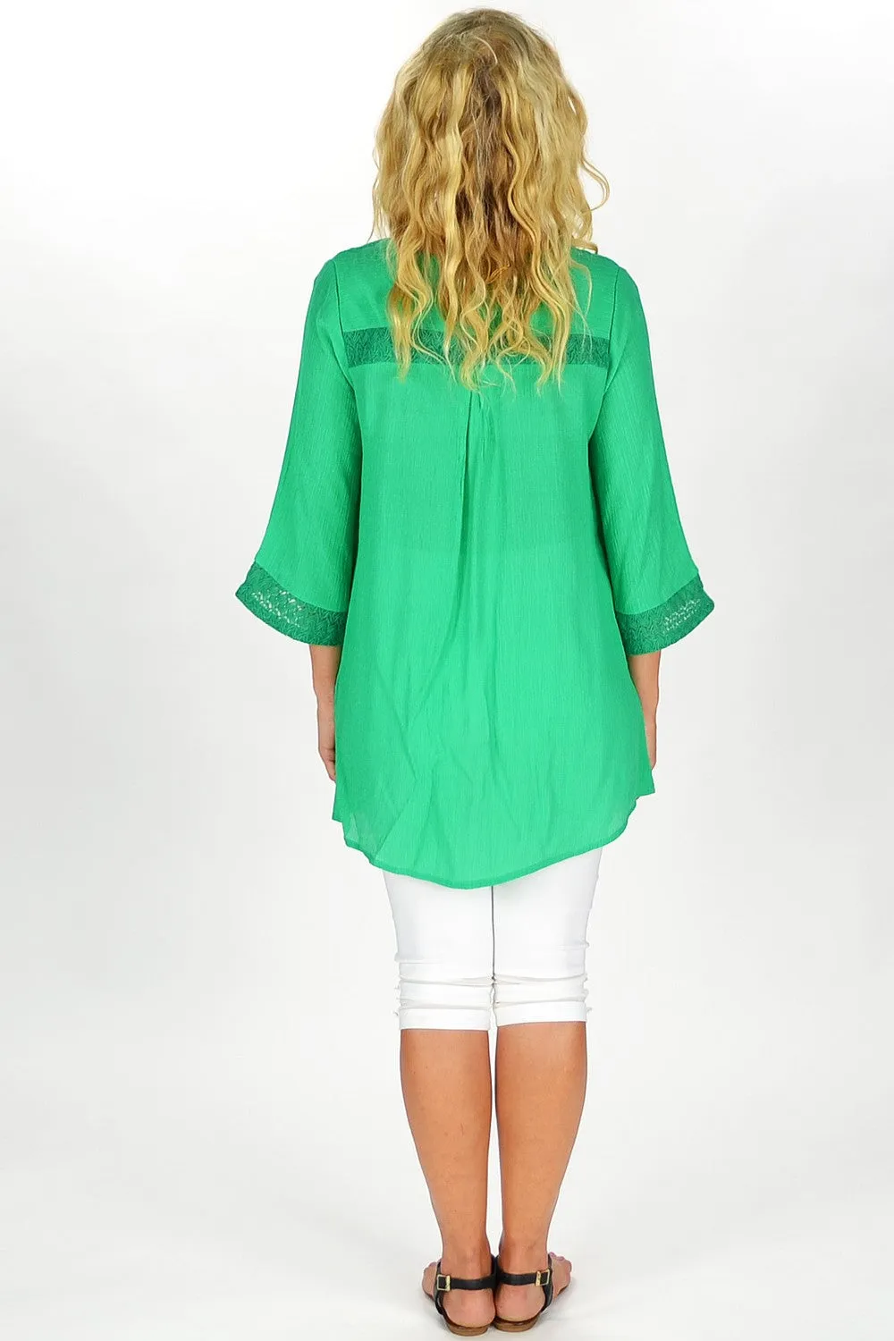 Green Goddess Tunic