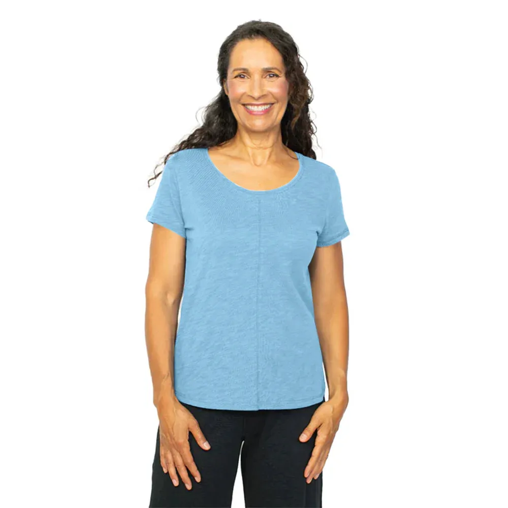 Habitat, 27524 Coverstitch Tee, Cornflower