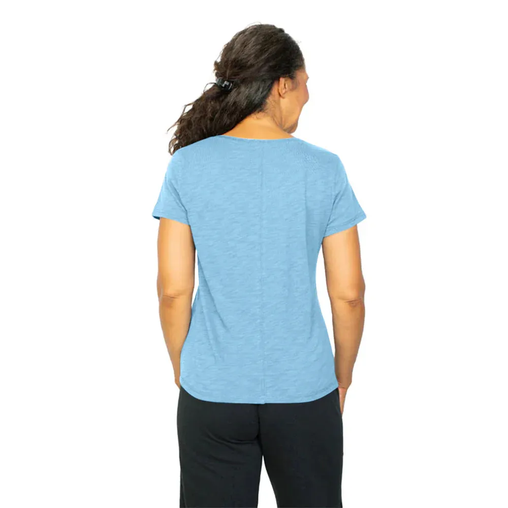 Habitat, 27524 Coverstitch Tee, Cornflower
