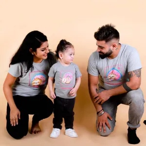 Insta Parents Matching Family Twinning T Shirt- Combo of 2