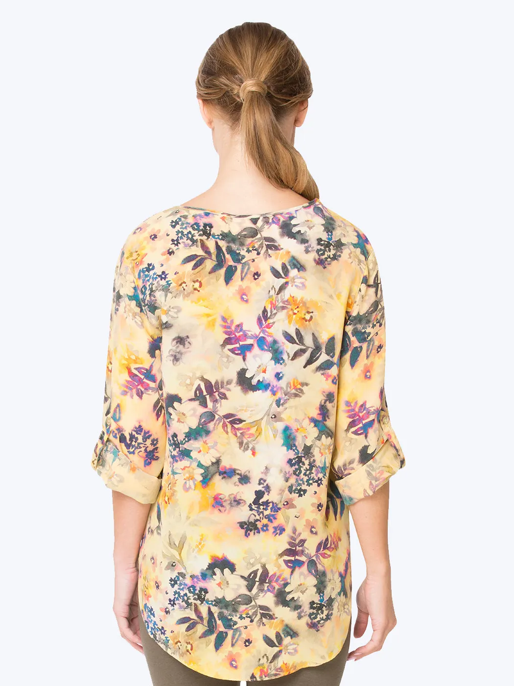 Lizanne Washable Silk Avlyne Blouse - Final Sale