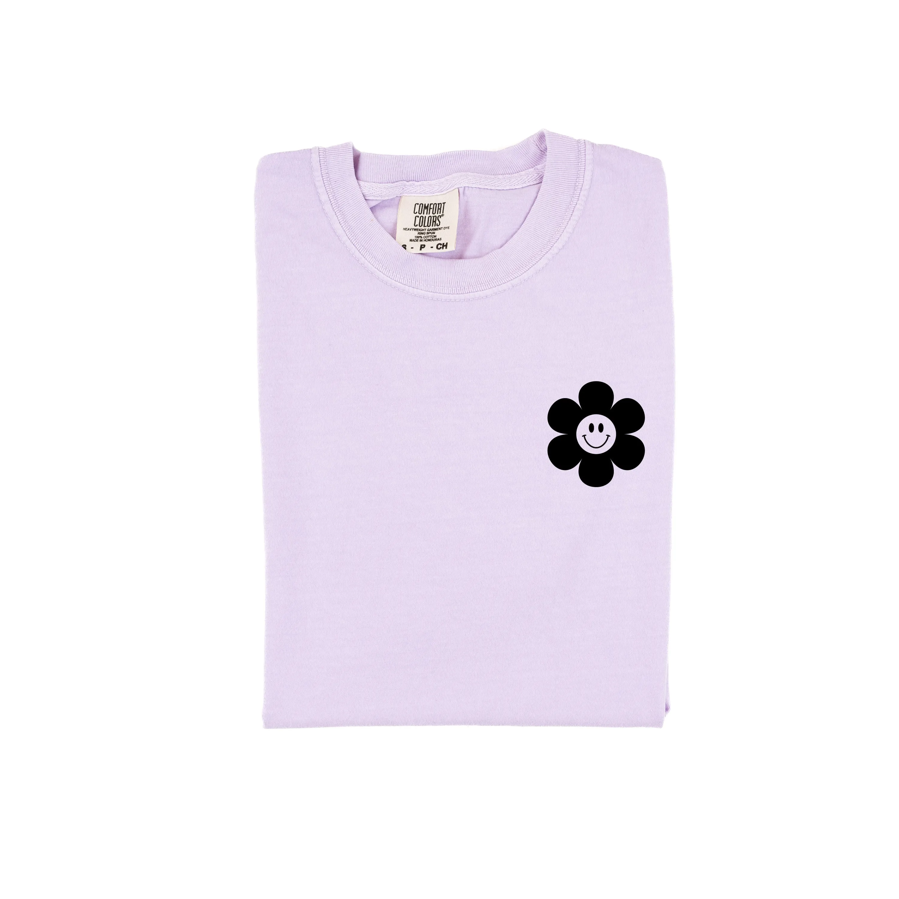 Melting Motherhood - YOU'RE DOING GREAT, MAMA - (w/ Simple Flower Smiley) - SHORT SLEEVE COMFORT COLORS TEE