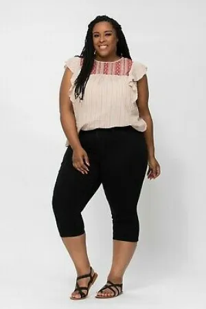 Mid-Rise Skinny Capri