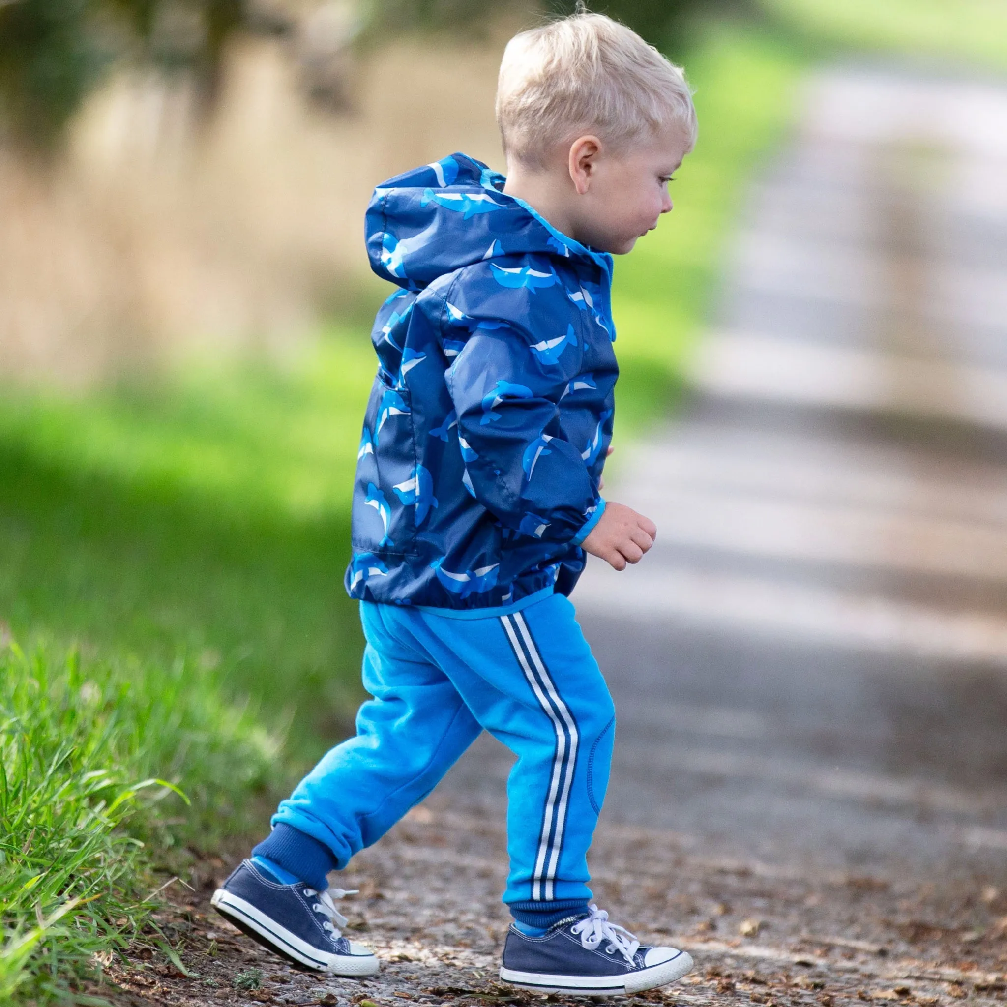 Mini side stripe joggers