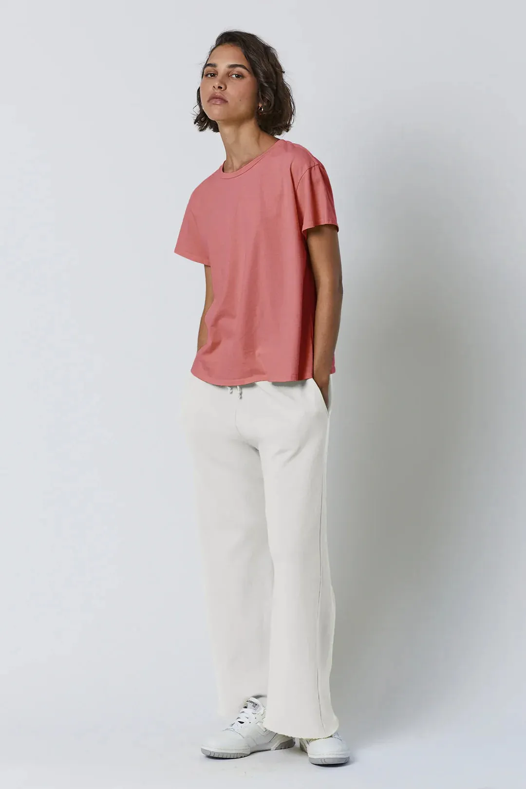 Montecito Sweatpant - White