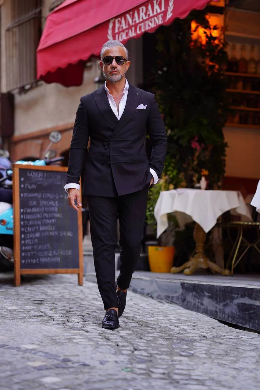 Nocturne Noir Black Cascade Suit