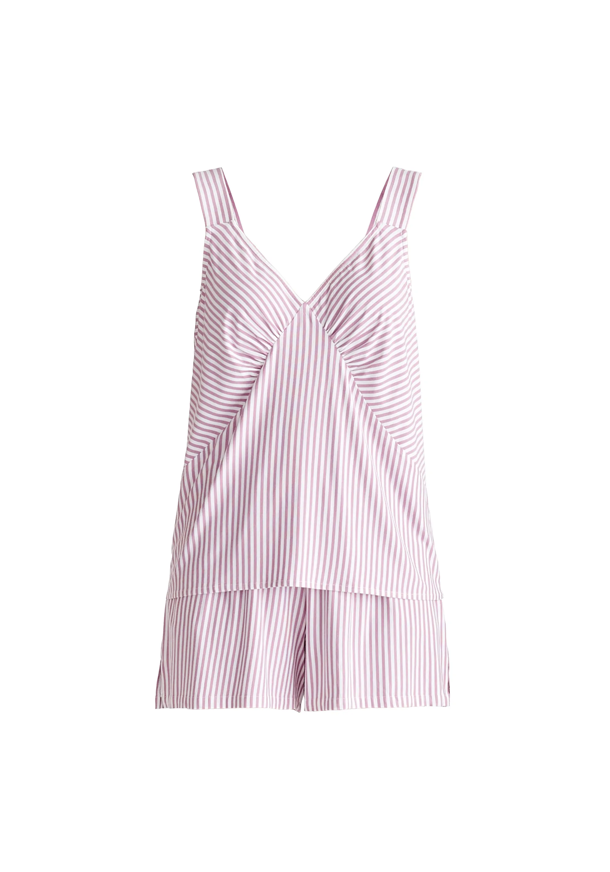 Pyjama Vest Top Set with Matching Overnight Pouch