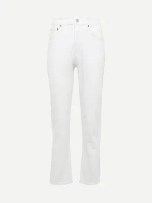 Riley High Rise Straight Crop In Whip