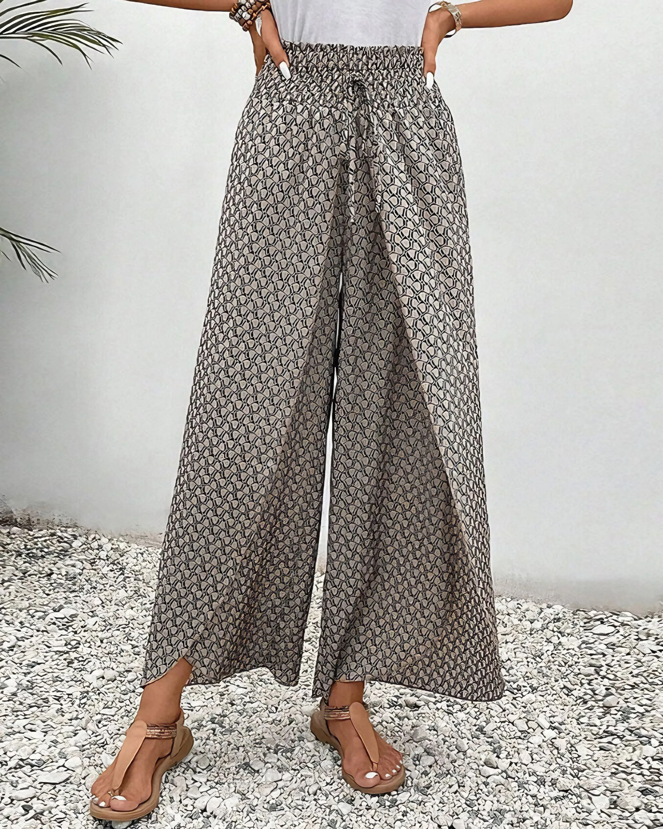 Sahara | Relaxed Wide-Leg Trousers