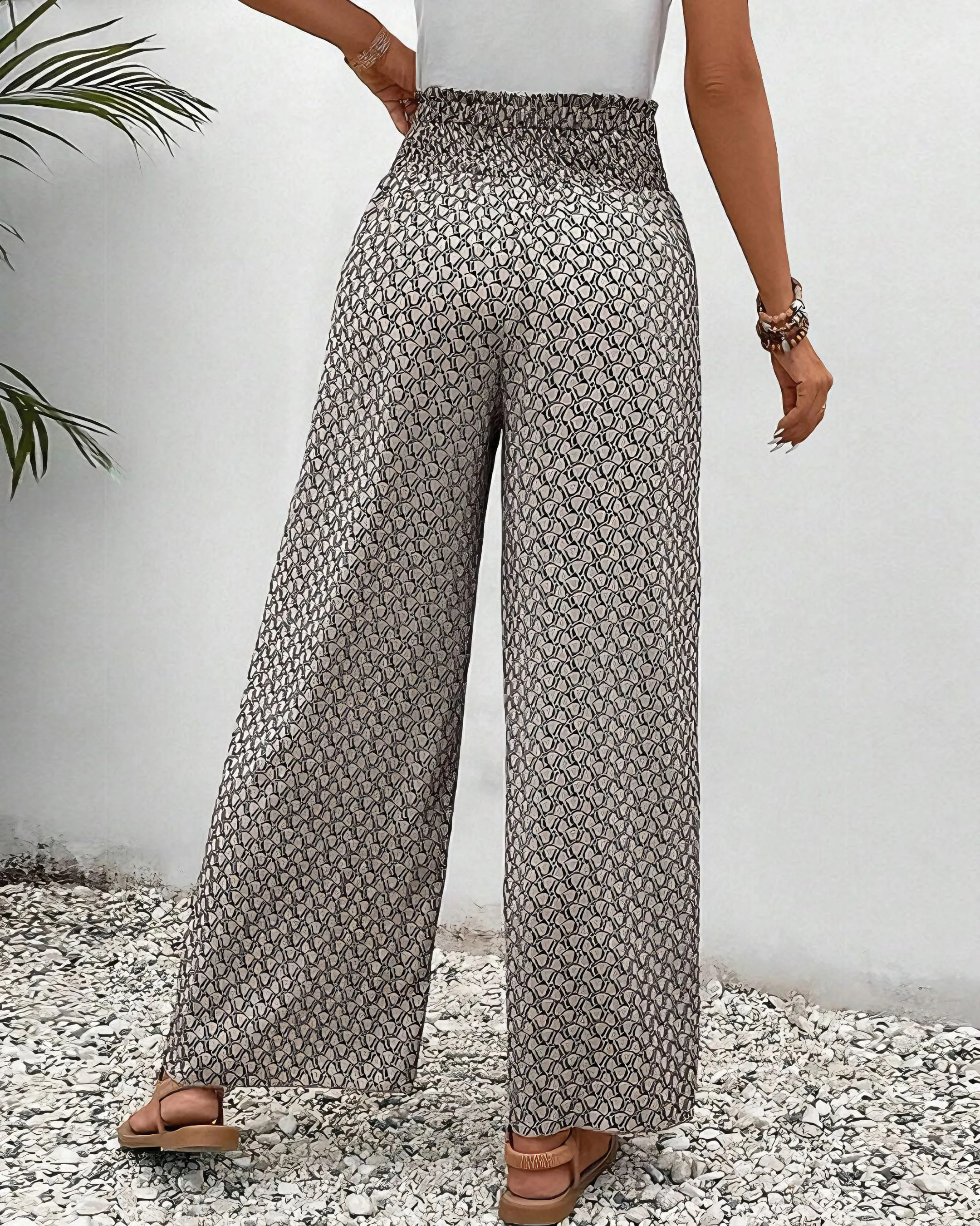 Sahara | Relaxed Wide-Leg Trousers