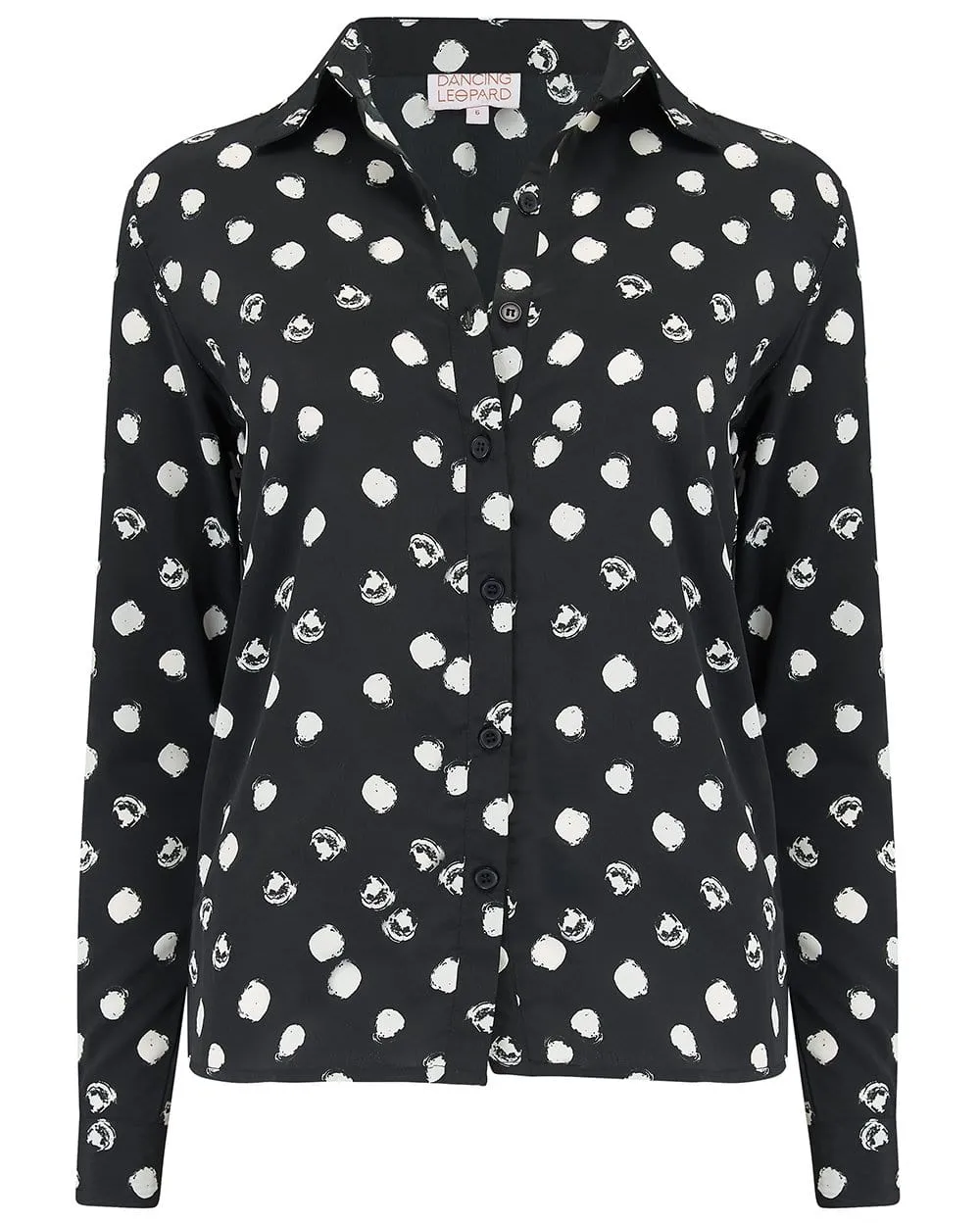 San Diego Shirt In Painted Dot