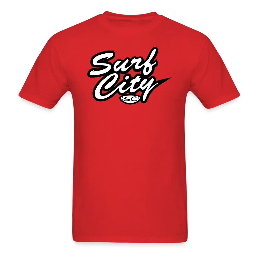 Santa Cruz Surf Shop Surf City Script Simple Tee