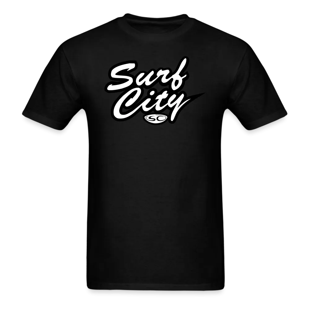 Santa Cruz Surf Shop Surf City Script Simple Tee