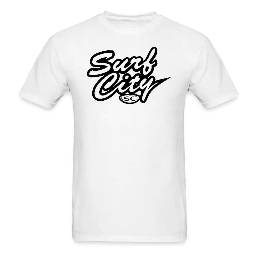 Santa Cruz Surf Shop Surf City Script Simple Tee