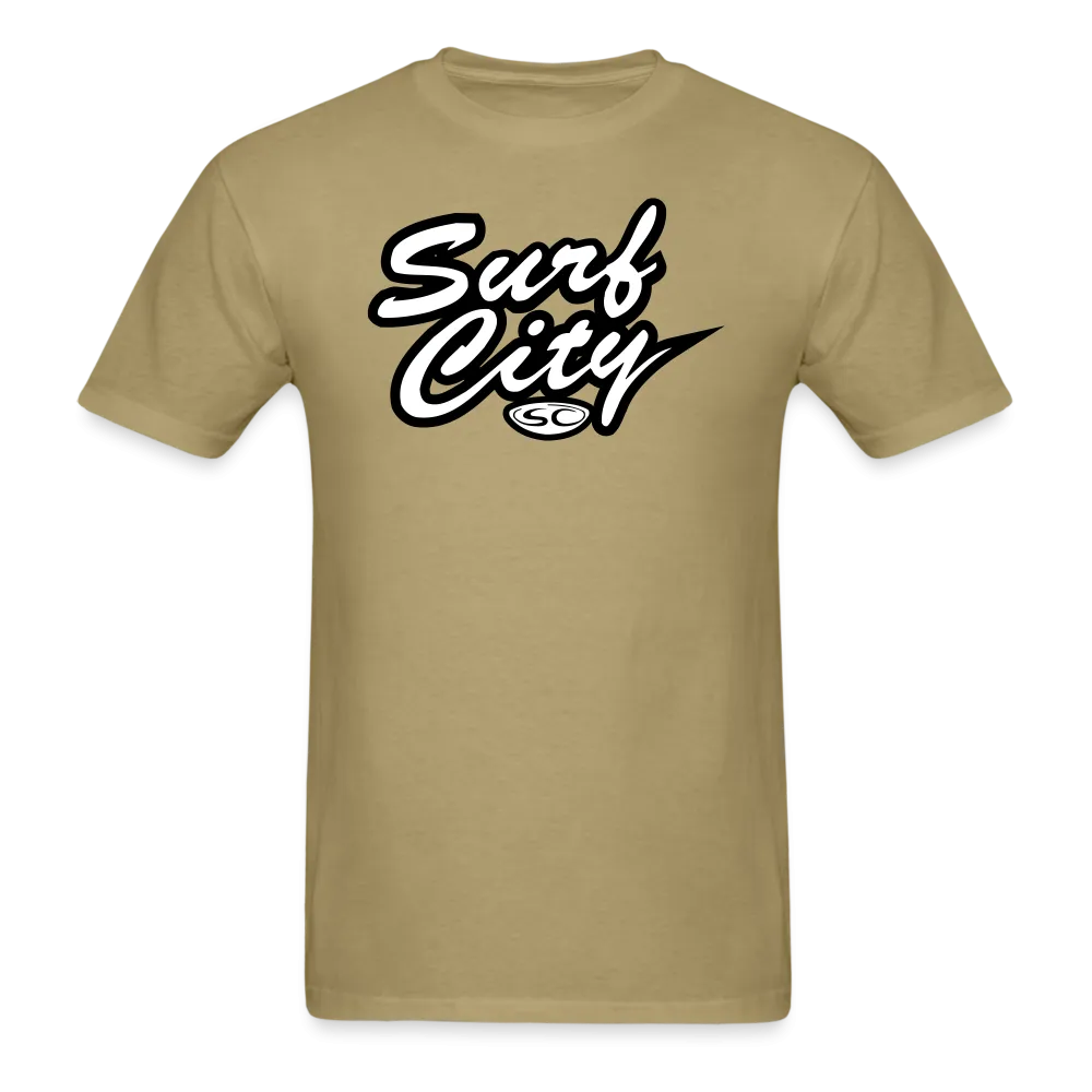 Santa Cruz Surf Shop Surf City Script Simple Tee