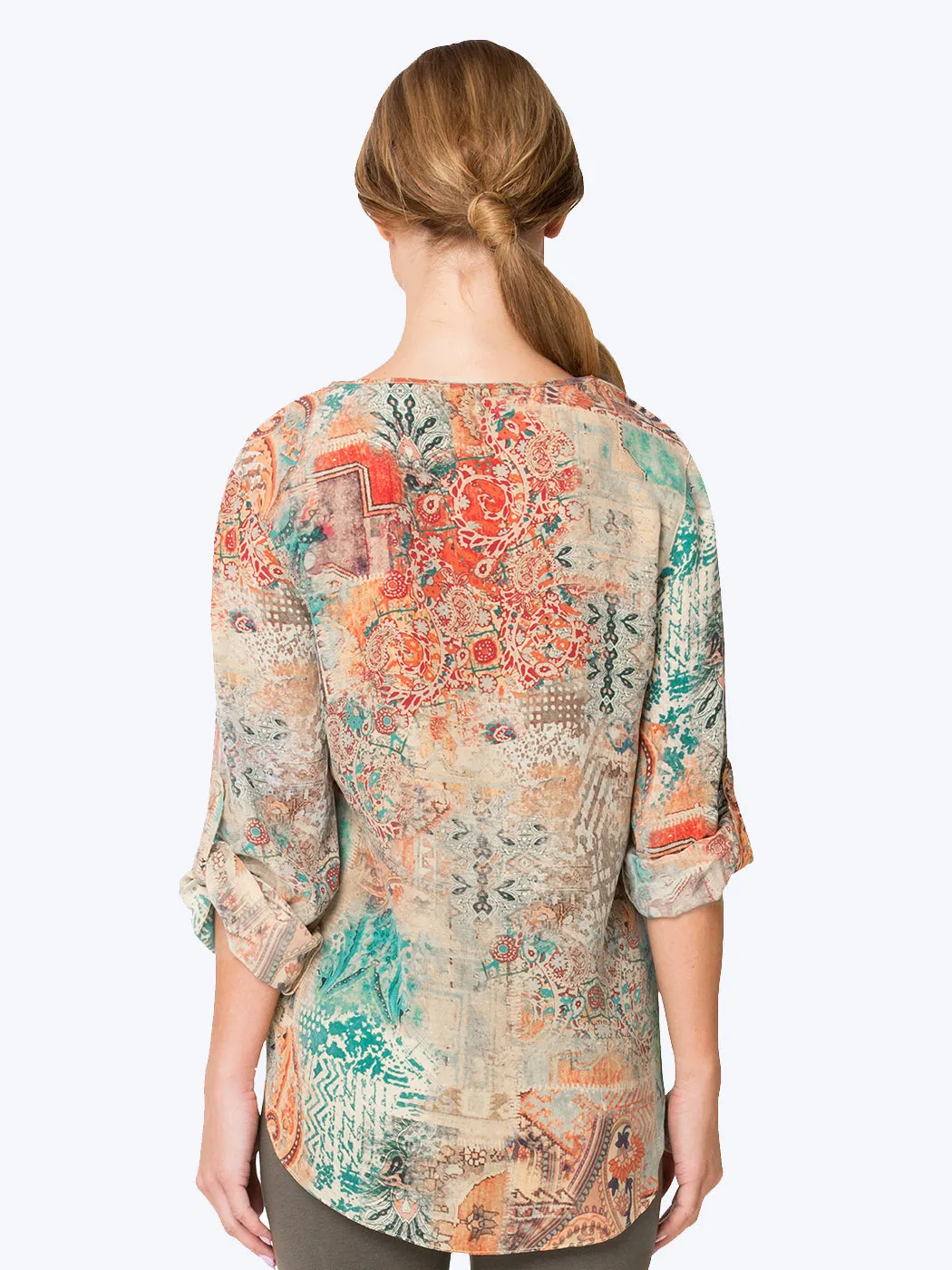 Sheikh Washable Silk Avlyne Blouse
