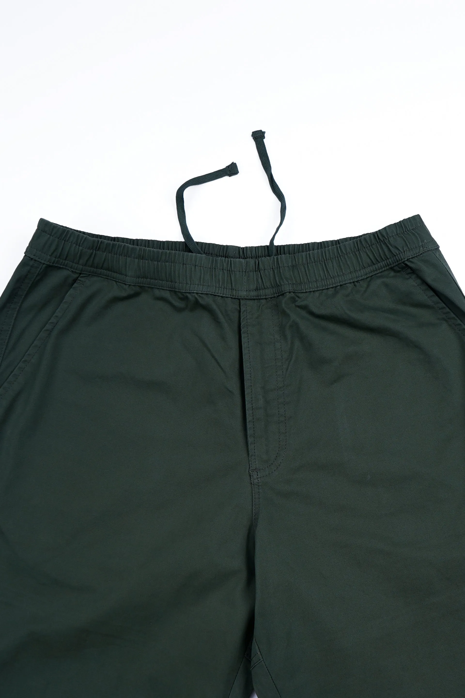 SOFT COTTON RELAXED FLEXIWAIST PANTS IN GREEN