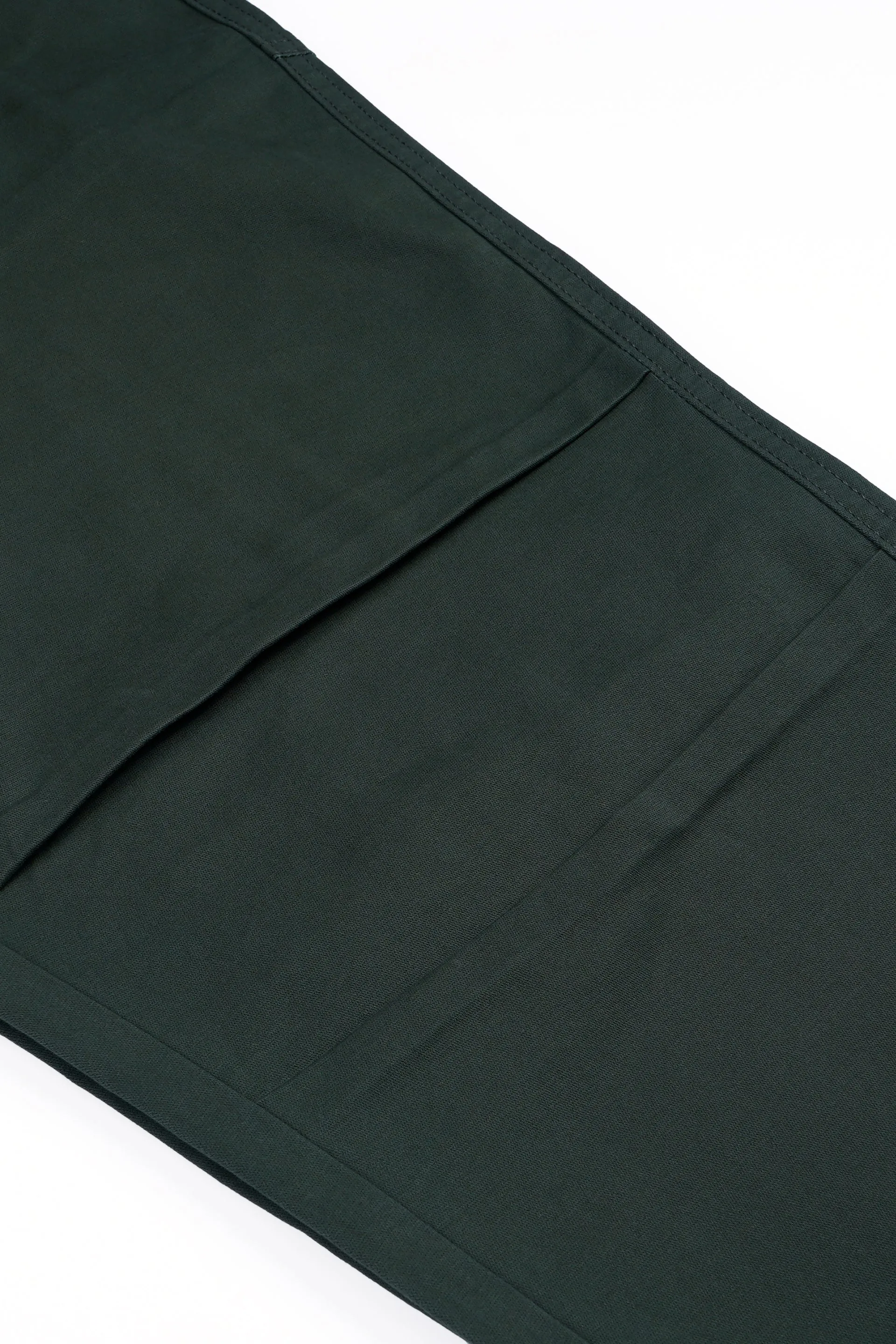 SOFT COTTON RELAXED FLEXIWAIST PANTS IN GREEN