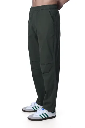 SOFT COTTON RELAXED FLEXIWAIST PANTS IN GREEN