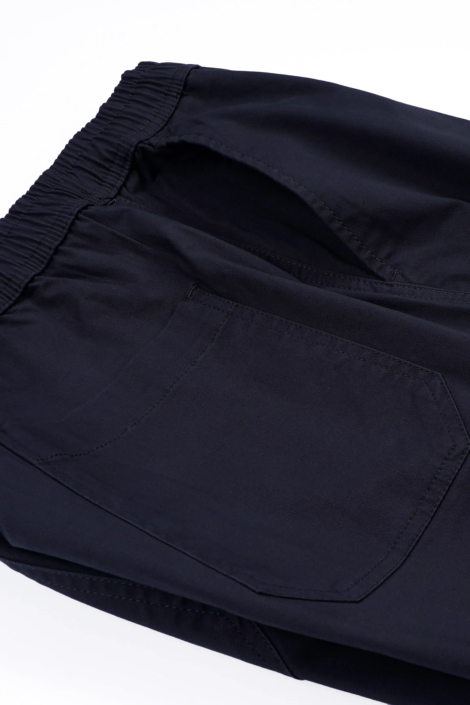 SOFT COTTON RELAXED FLEXIWAIST PANTS IN GREY