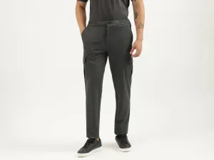 Solid Relaxed Fit Cargos