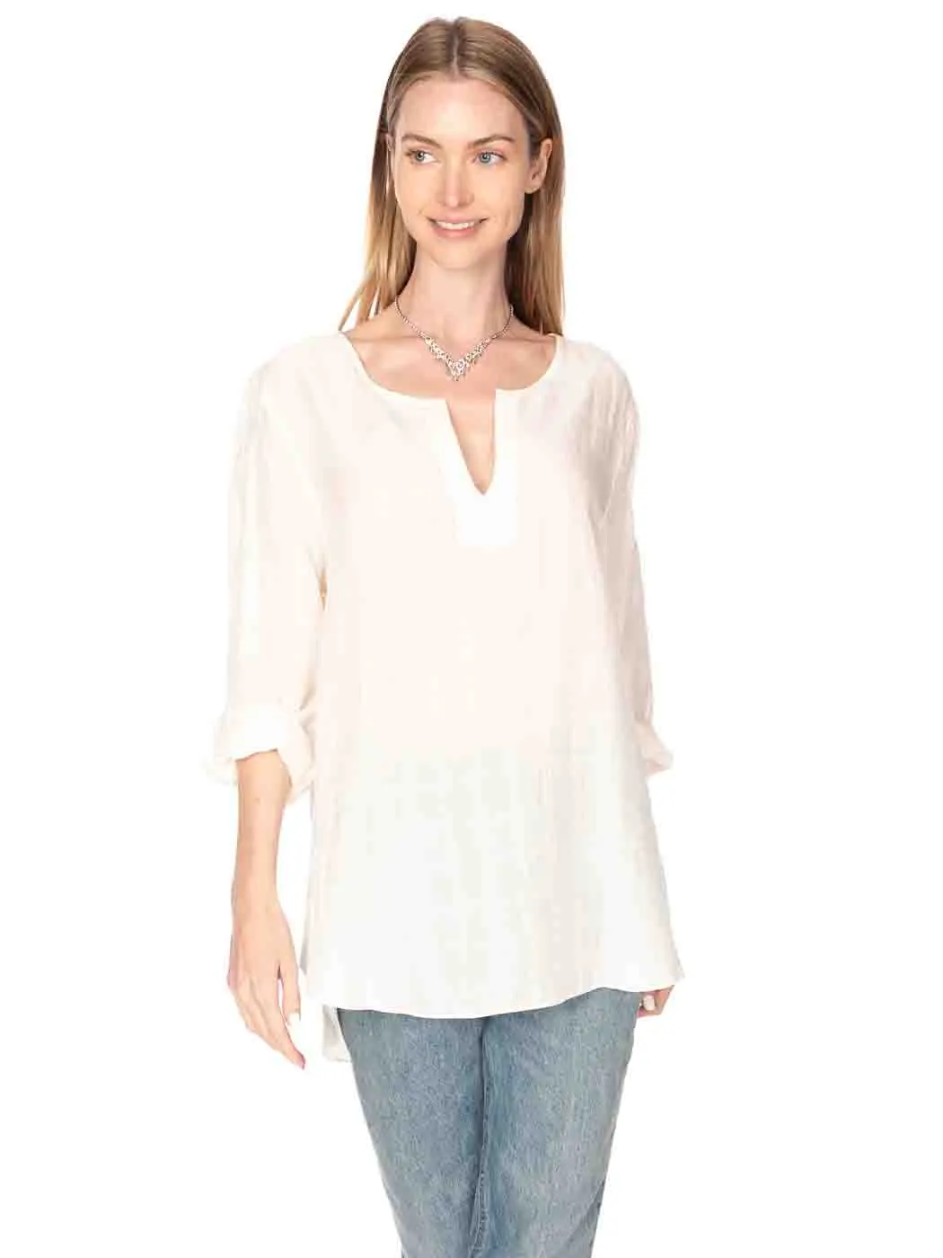 Tianello "Babel" Sueded Cupro "Avlyne" Blouse
