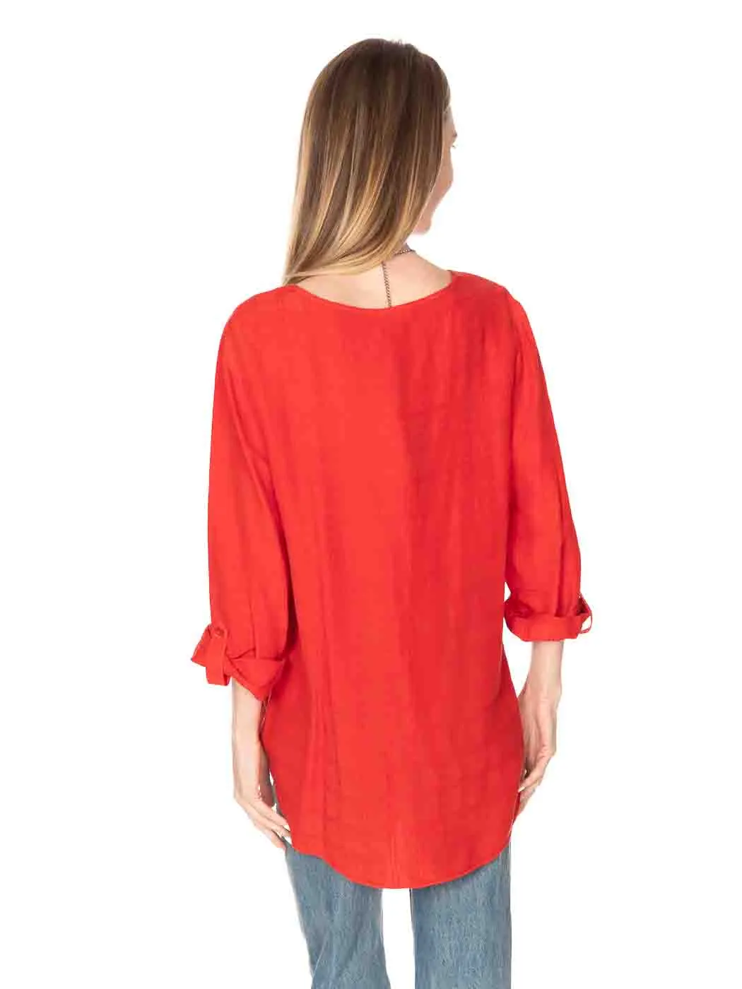 Tianello "Babel" Sueded Cupro "Avlyne" Blouse