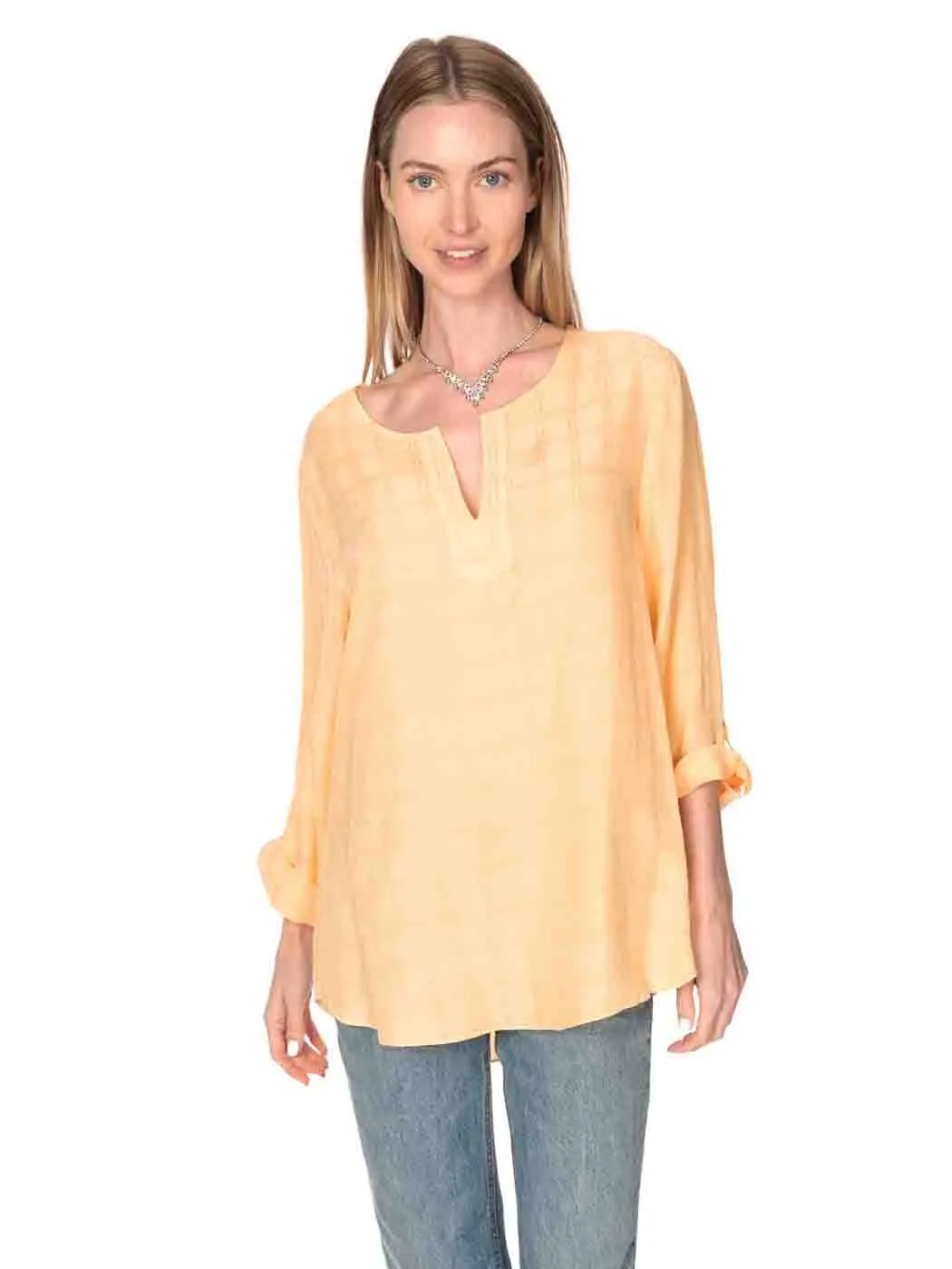 Tianello "Babel" Sueded Cupro "Avlyne" Blouse