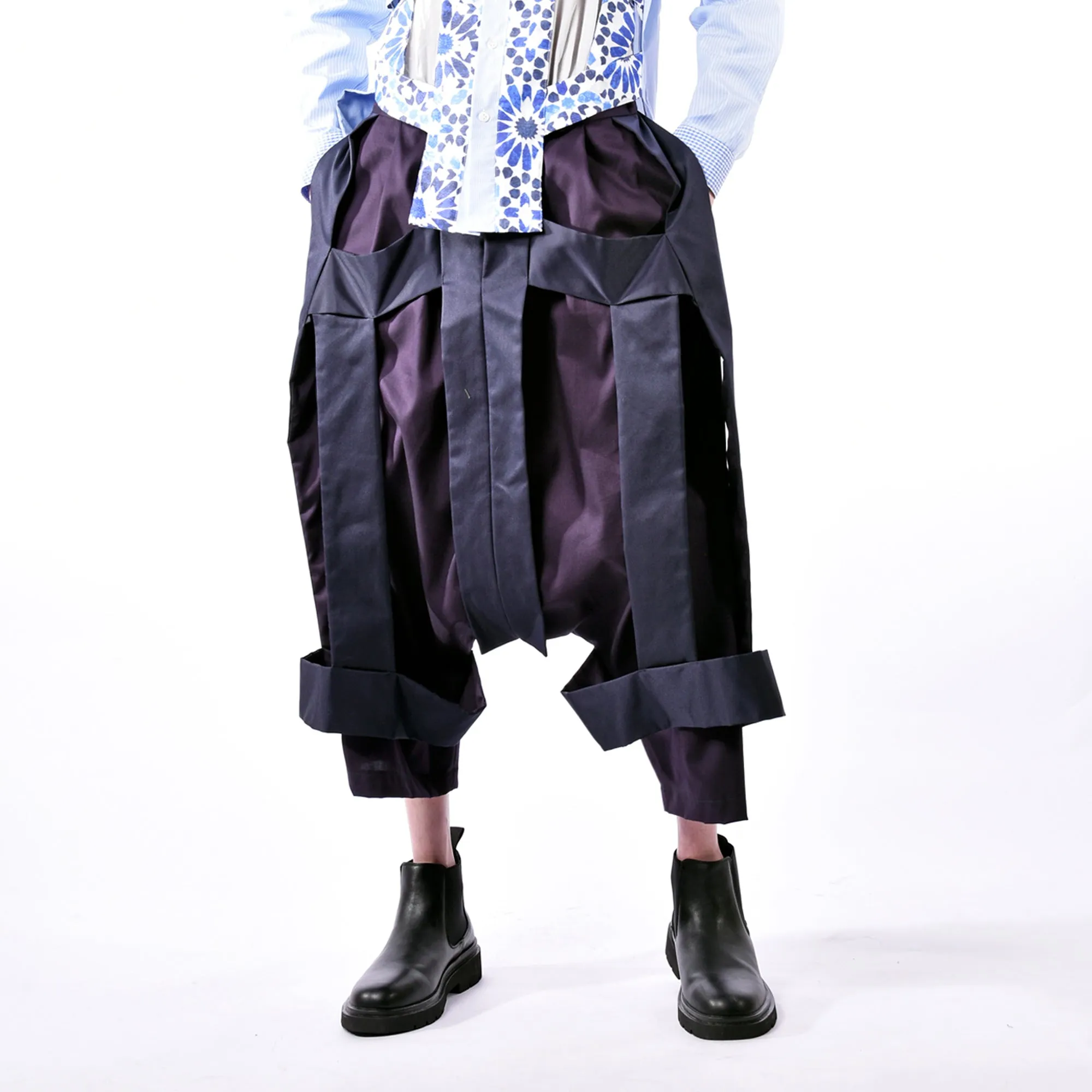 Trousers - Tape Up and Drop Down