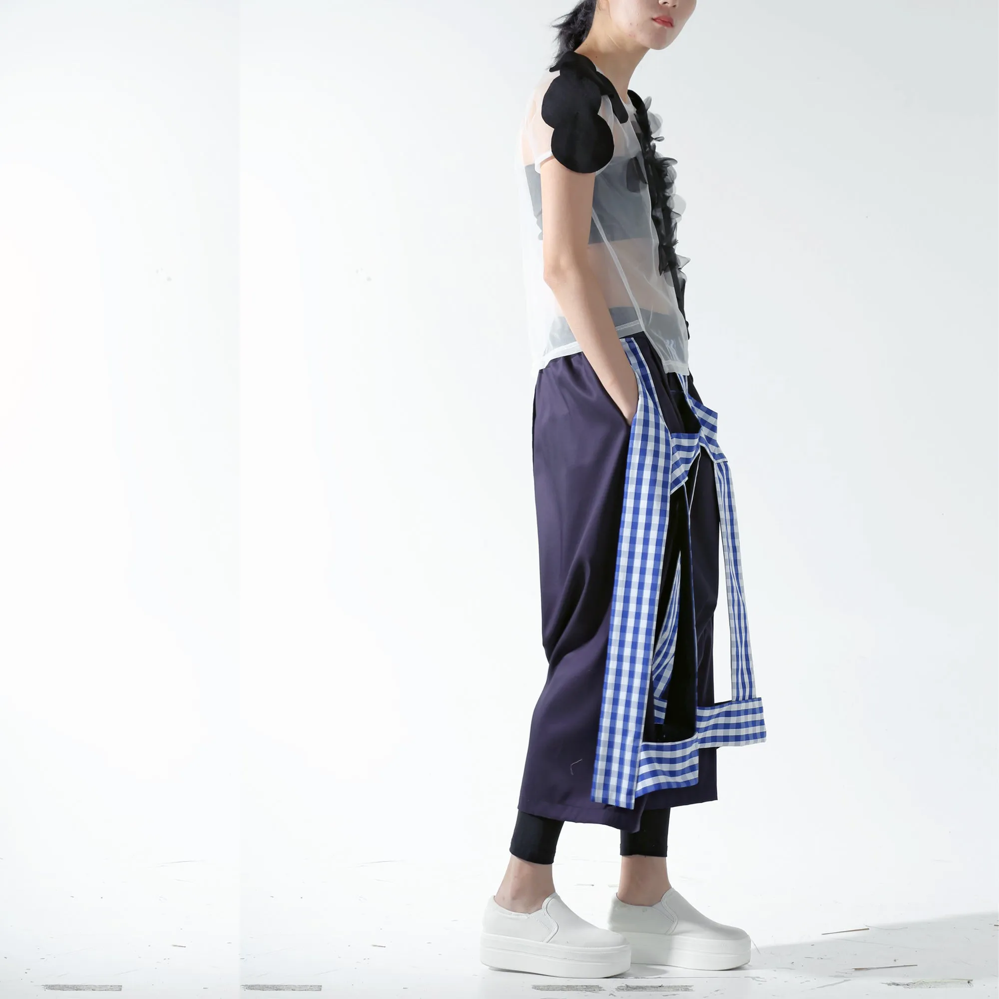Trousers - Tape Up and Drop Down