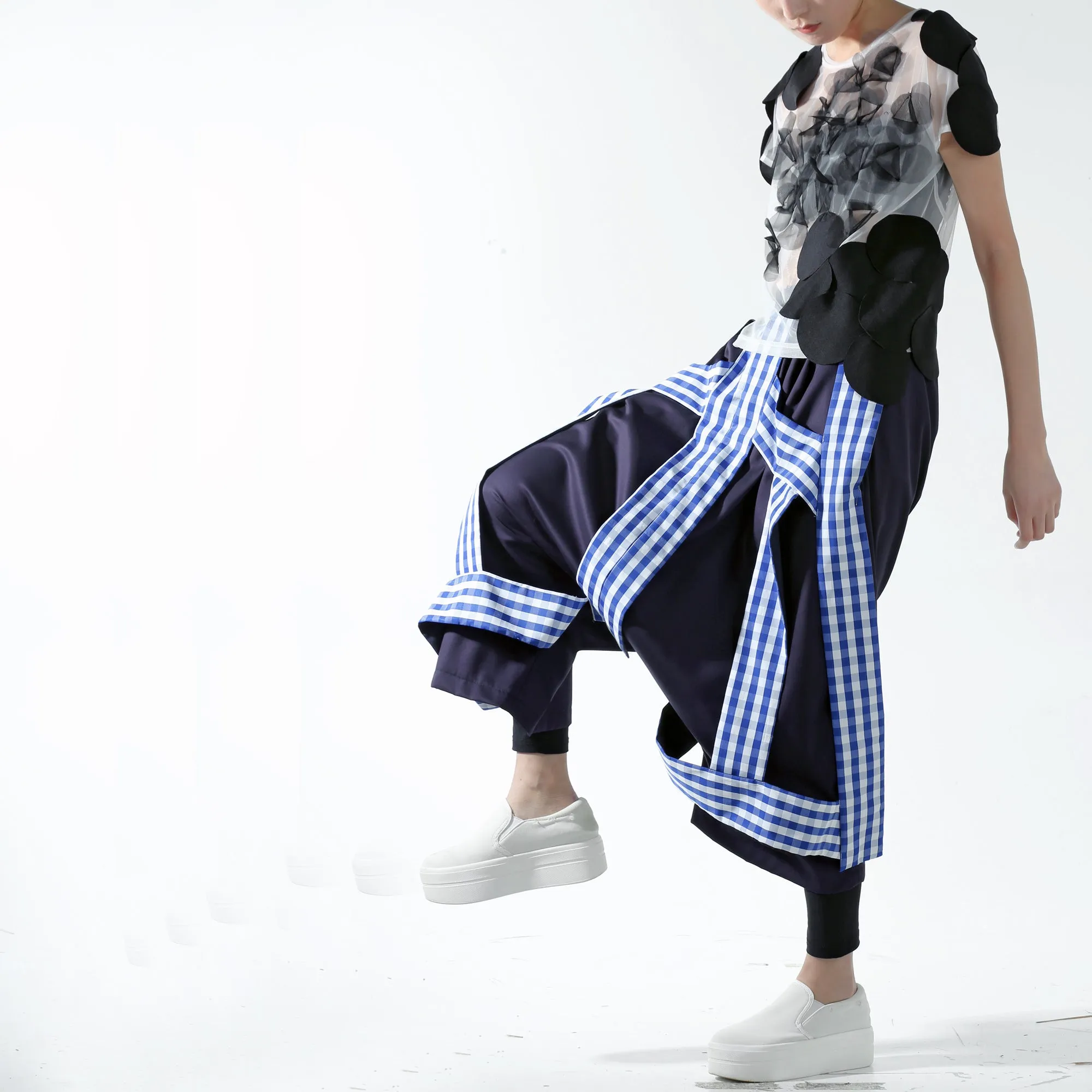 Trousers - Tape Up and Drop Down