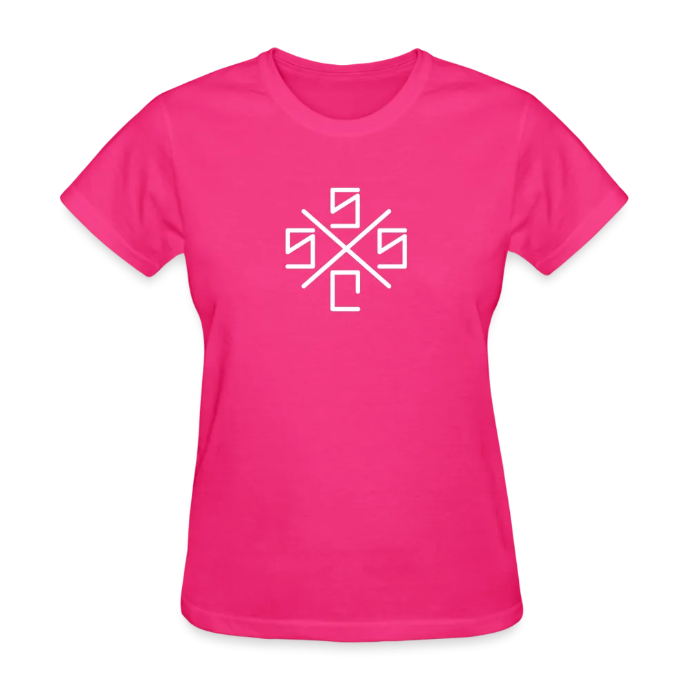 Womens Santa Cruz Surf Shop SCSS Cross Simple Tee