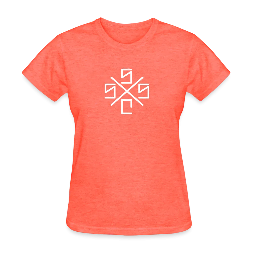 Womens Santa Cruz Surf Shop SCSS Cross Simple Tee