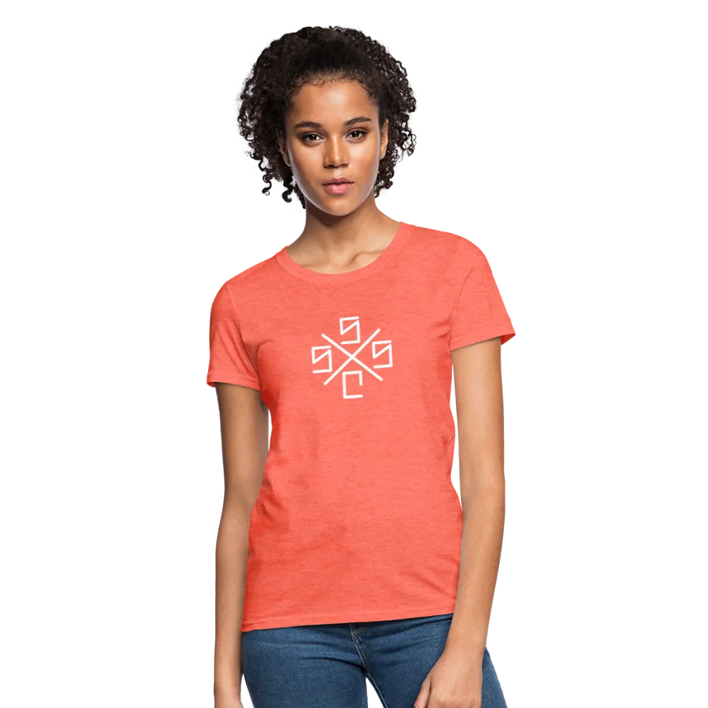 Womens Santa Cruz Surf Shop SCSS Cross Simple Tee